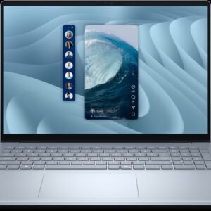 Dell 16 Plus DB06250 Laptop, 16" Touch 2K WVA 60Hz Display, Intel Core Ultra 7 256V, 16GB RAM, 1TB SSD, Intel ARC Graphics, English Backlit KB, Win 11 Home, Copilot+ PC, Ice  Blue